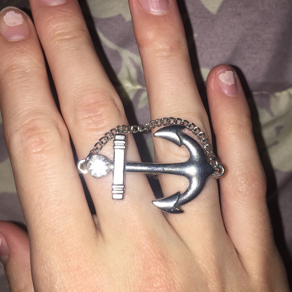 collection of rings - anchor, infinity, etc